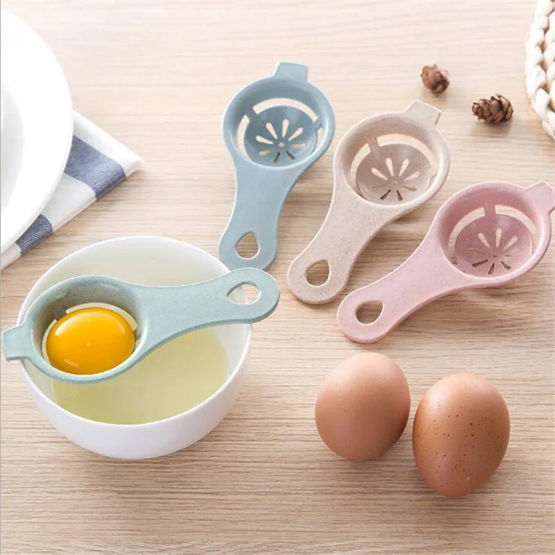 HOMETREE 1 Pcs Wheat Straw Good Quality Egg Yolk Protein Separator Egg Divider Food Grade Material Family Kitchen Egg Tools H513
HOMETREE 1 Pcs Wheat Straw Good Quality Egg Yolk Protein Separator Egg Divider Food Grade Material Family Kitchen Egg Tools H513
