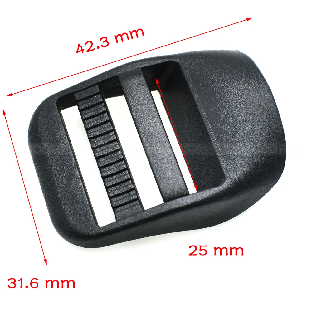 1000pcs/pack 1" Ladder Lock Slider Plastic Buckles Backpack Straps Webbing 26mm Black
1000pcs/pack 1" Ladder Lock Slider Plastic Buckles Backpack Straps Webbing 26mm Black