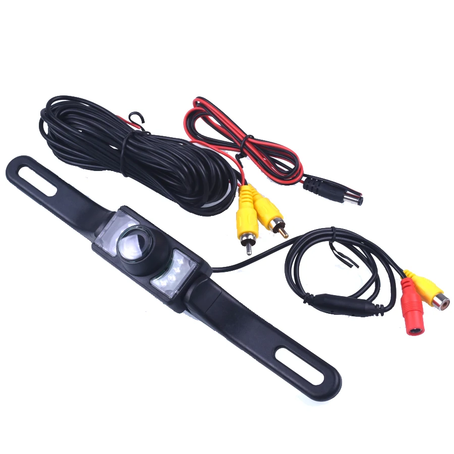 Waterproof Car License Plate Frame Rear View Camera 648P HD Vehicle Back Front Side View 140 Color 7 Infrared LED Night Vision
Waterproof Car License Plate Frame Rear View Camera 648P HD Vehicle Back Front Side View 140 Color 7 Infrared LED Night Vision