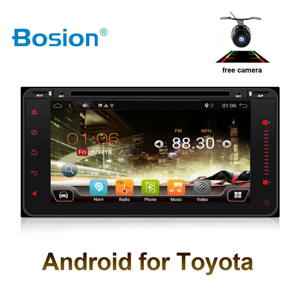 Bosion PX6 DSP 2 din android 10 автомобильный dvd gps навигатор для Toyota Avalon AVanza Celica camry corolla