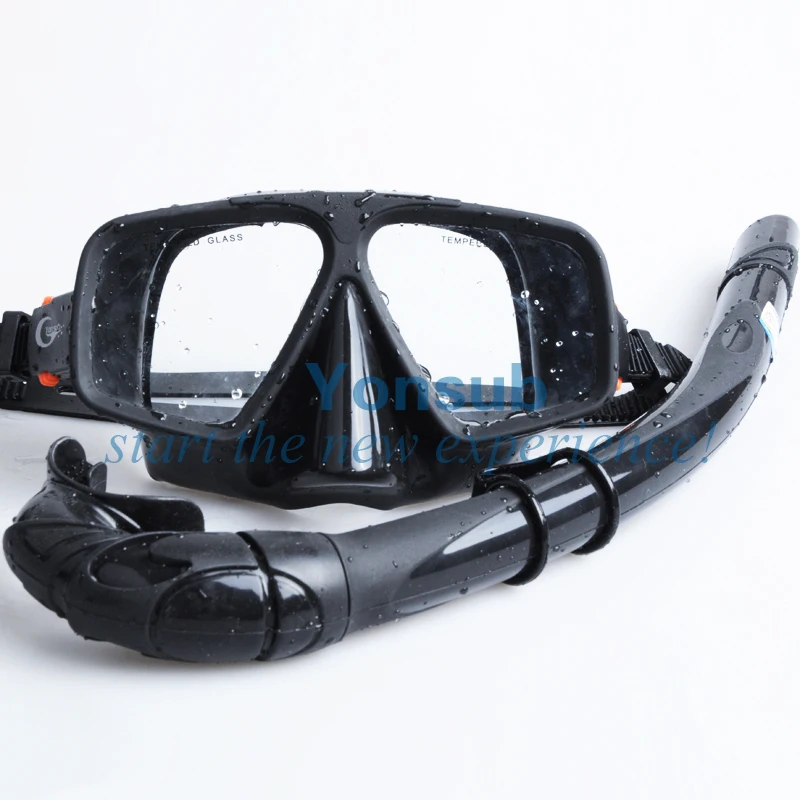 Бесплатная доставка Набор масок для подводной охоты дайвинга|snorkel set|mask snorkel setmask |