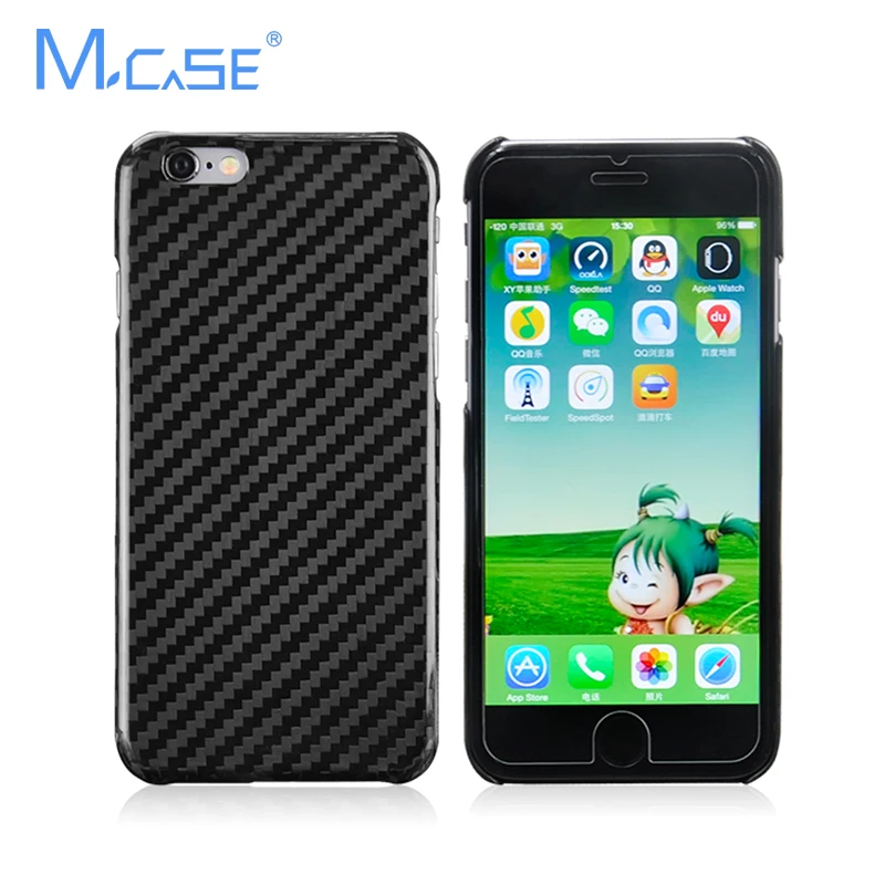 Mcase 0,7 мм, Ультратонкий чехол из 100% углеродного волокна для iPhone 6, iPhone 6 Plus (Бесплатная защита экрана из закаленного стекла)
Mcase 0,7 мм, Ультратонкий чехол из 100% углеродного волокна для iPhone 6, iPhone 6 Plus (Бесплатная защита экрана из закаленного стекла)