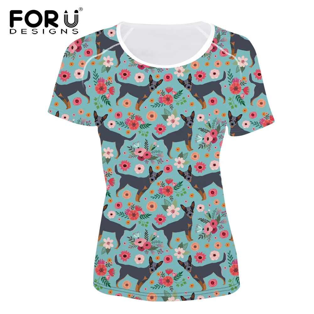 FORUDESIGNS Australian Cattle Dog T Shirt Women Harajuku Summer Tops Ladies Casual Tee Shirt Female Short Sleeve T Shirts
FORUDESIGNS Australian Cattle Dog T Shirt Women Harajuku Summer Tops Ladies Casual Tee Shirt Female Short Sleeve T Shirts
