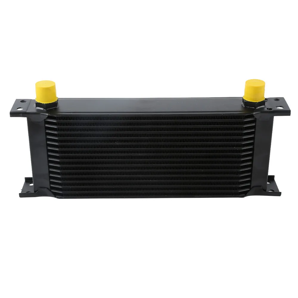 Motorcycle BLACK/SILVER UNIVERSAL 16ROW AN-10AN ENGINE TRANSMISSION RACING OIL COOLER BRITISH TYPE
Motorcycle BLACK/SILVER UNIVERSAL 16ROW AN-10AN ENGINE TRANSMISSION RACING OIL COOLER BRITISH TYPE