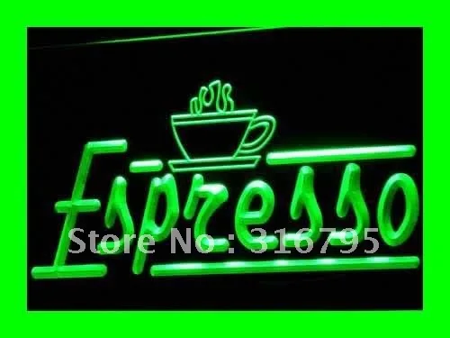 i075 Espresso Coffee Shop Cafe Club LED Neon Light Light Signs On/Off Switch 20+ Colors 5 Sizes
i075 Espresso Coffee Shop Cafe Club LED Neon Light Light Signs On/Off Switch 20+ Colors 5 Sizes