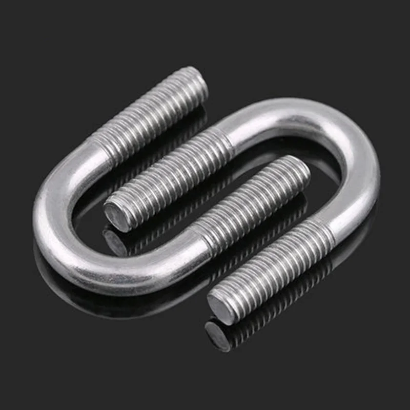 1pcs M10 304 stainless steel U-screw U-shaped card U-bolt Riding cassette hoop Mechanical screws 27mm-220mm Length
1pcs M10 304 stainless steel U-screw U-shaped card U-bolt Riding cassette hoop Mechanical screws 27mm-220mm Length