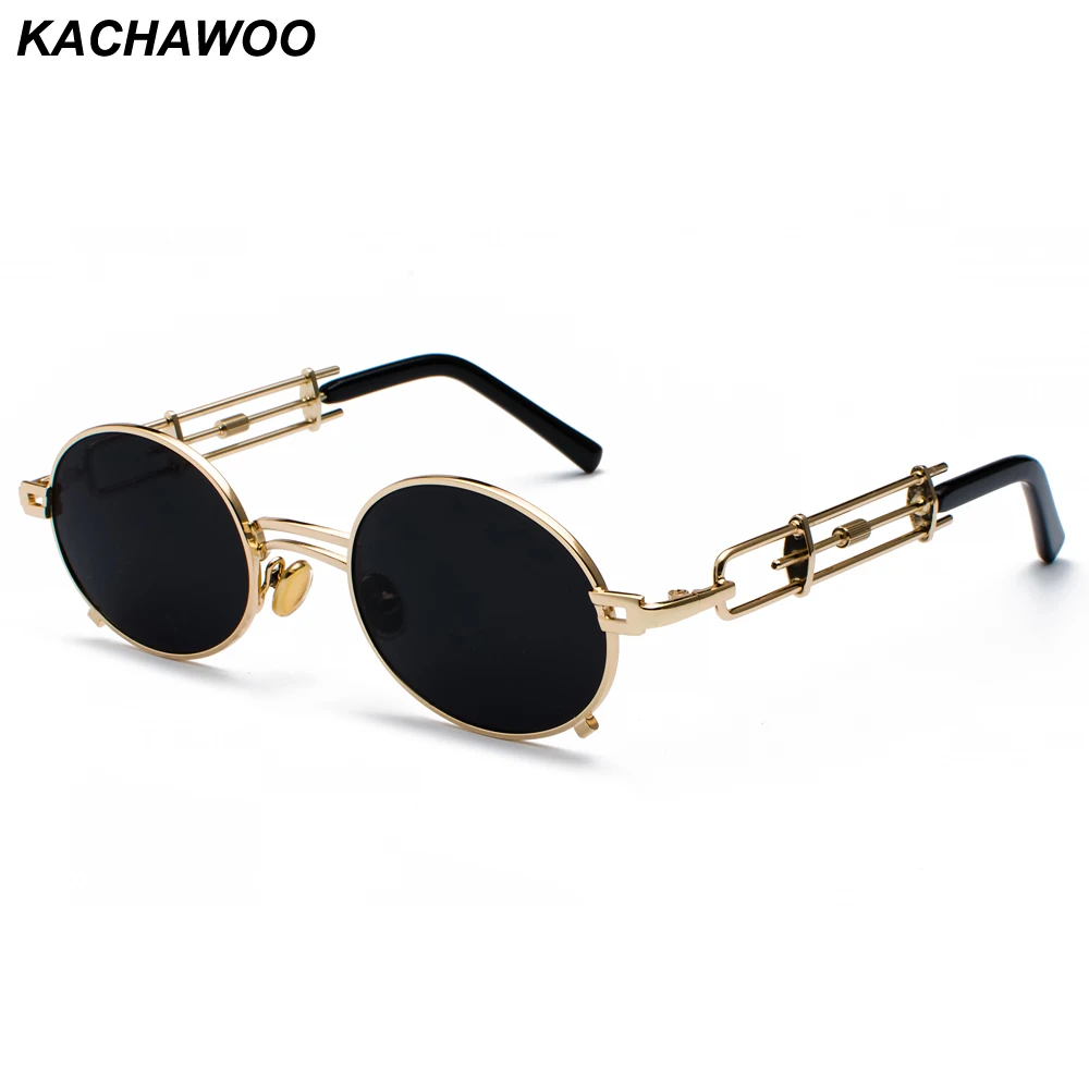 Kachawoo wholesale 6pcs metal round steampunk sunglasses men retro vintage gothic steam punk sun glasses for women summer 2018
Kachawoo wholesale 6pcs metal round steampunk sunglasses men retro vintage gothic steam punk sun glasses for women summer 2018