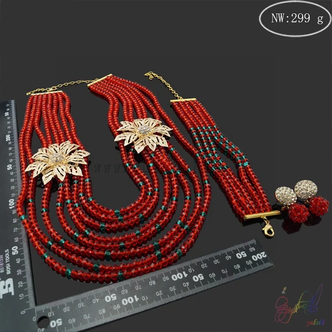 Yulaili Free Shipping Flower Design High Quality Ladies Costume Crystal Beaded Jewelry Sets
Yulaili Free Shipping Flower Design High Quality Ladies Costume Crystal Beaded Jewelry Sets