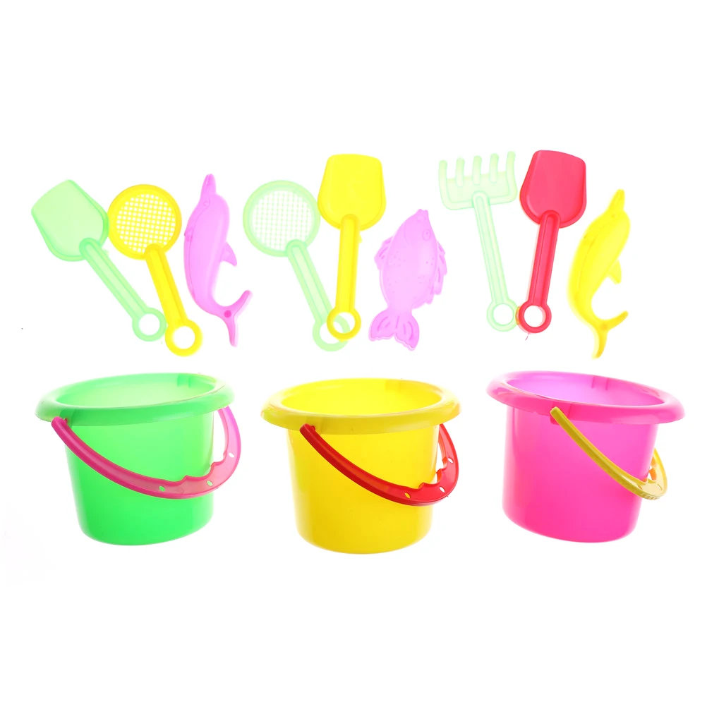 4Pcs Sand Sandbeach Kids Beach Toys Castle Bucket Spade Shovel Rake Water Tools High-grade Beach Barrels Beach Toys For Children
4Pcs Sand Sandbeach Kids Beach Toys Castle Bucket Spade Shovel Rake Water Tools High-grade Beach Barrels Beach Toys For Children