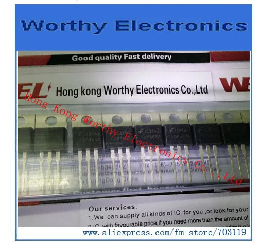 Free shipping 10pcs/lot FDP3632 FDP 3632 MOSFET N-CH 100V 80A TO-220AB