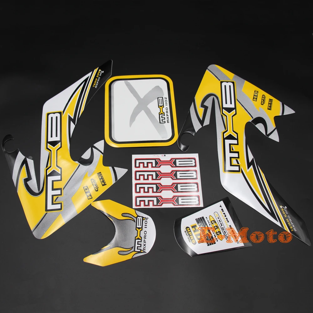 YELLOW MXB GRAPHICS STICKER DECALS STICKER FOR HONDA CRF50 XR50 4 STROKE DIRT BIKE PIT BIKE
YELLOW MXB GRAPHICS STICKER DECALS STICKER FOR HONDA CRF50 XR50 4 STROKE DIRT BIKE PIT BIKE