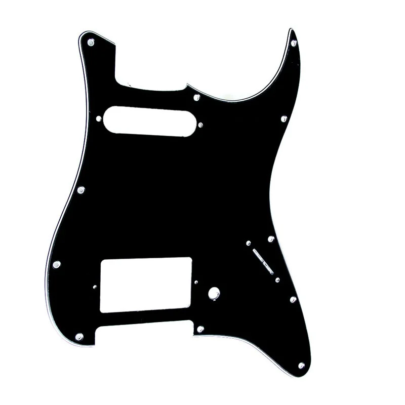 

3 Ply Black Guitar Pickguard For Fender Stratocaster HS Single Strat Humbucker