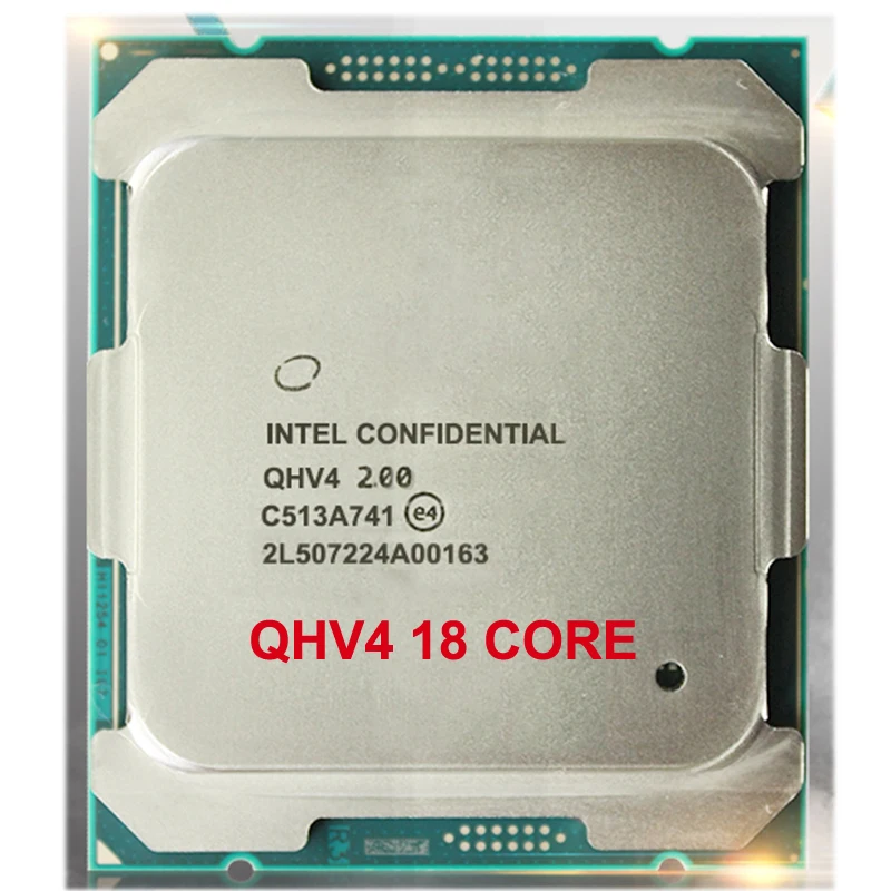Процессор XOEN QHV4 инженерная версия INTEL процессор с частотой 2 00 ГГц и 18 ядерным