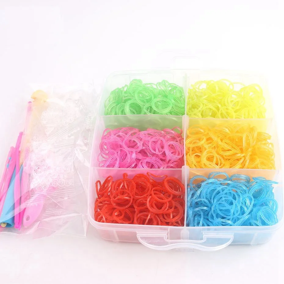 5400pc/3 layer gum for bracelets high quality silicone loom bands box family set refills rubber crazy diy miniatures toys
5400pc/3 layer gum for bracelets high quality silicone loom bands box family set refills rubber crazy diy miniatures toys