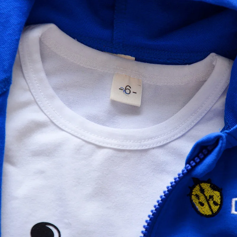 Baby Coat +t Shirt +pant 3pc Sets Spring Autumn New Kids Clothes Sets Pure Cotton Children Suit Long Sleeved Clothes 0-4 Ages
Baby Coat +t Shirt +pant 3pc Sets Spring Autumn New Kids Clothes Sets Pure Cotton Children Suit Long Sleeved Clothes 0-4 Ages