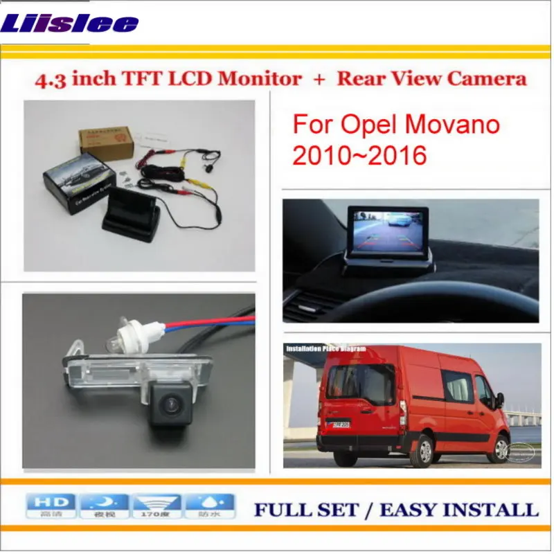 Auto Camera For Opel Movano 2010-2016 Auto Rear View Camera Back Up 4.3" LCD Monitor Parking Assistance System
Auto Camera For Opel Movano 2010-2016 Auto Rear View Camera Back Up 4.3" LCD Monitor Parking Assistance System