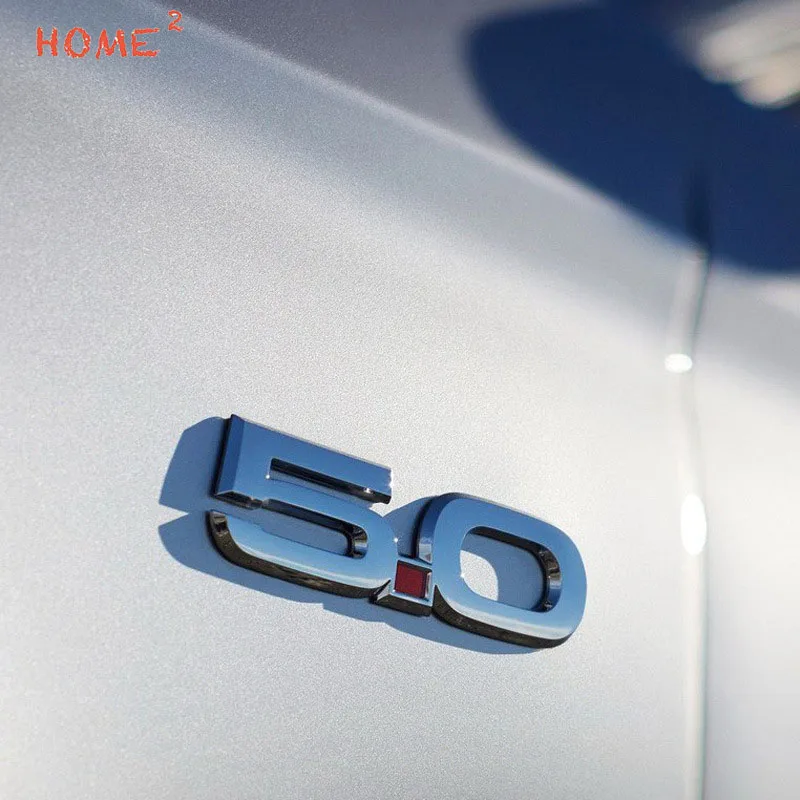 

Metal Car Sticker for Focus Mustang Kuga Ecosport Fiesta Explorer GT 5.0 Logo Auto Modified Letter Body Decal Rear Emblem