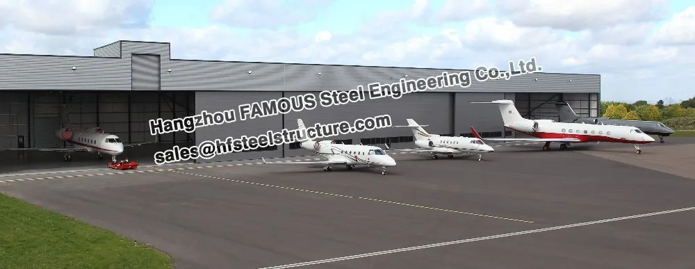 

Steel Wide Span Aircraft Hangar Buildings And Airport Terminals