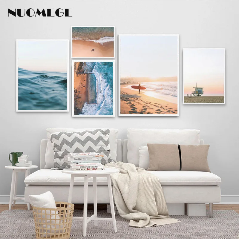 Landscape Posters and Prints Nordic Decoration Ocean Beach Wall Art Decorative Picture for Livingroom Scandinavian Home Decor
Landscape Posters and Prints Nordic Decoration Ocean Beach Wall Art Decorative Picture for Livingroom Scandinavian Home Decor