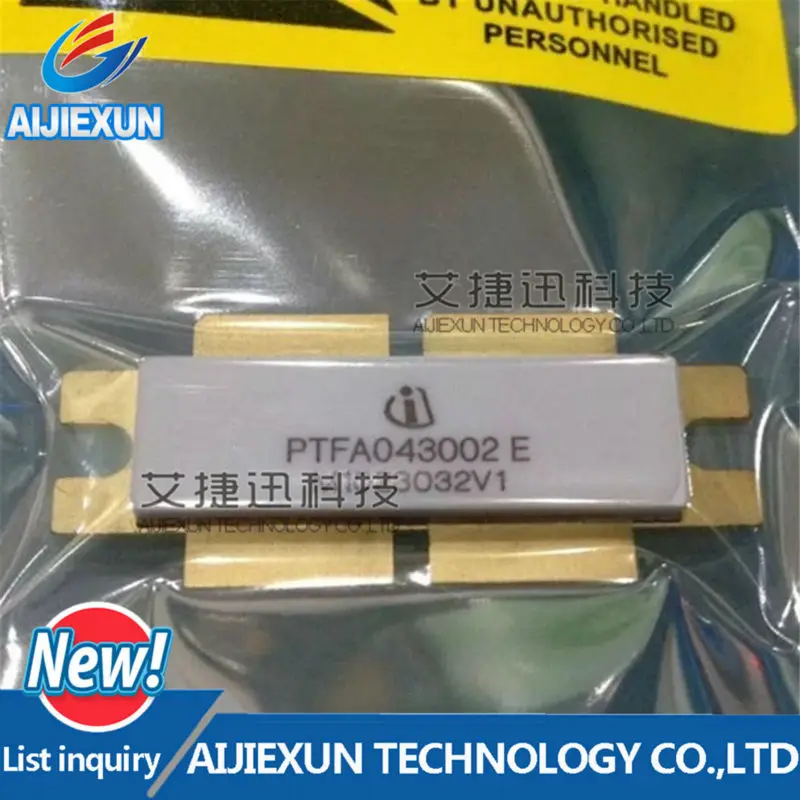 1Pcs PTFA043002E ThermallyEnhanced High Power RF LDMOS FET 300 W 470 860 MHz TO-62 New and original
1Pcs PTFA043002E ThermallyEnhanced High Power RF LDMOS FET 300 W 470 860 MHz TO-62 New and original
