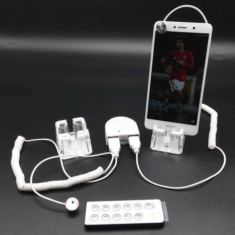 2ports Mobile Phone Security Alarm System Smart Phone Display Anti-theft Acrylic Holder Stand
2ports Mobile Phone Security Alarm System Smart Phone Display Anti-theft Acrylic Holder Stand