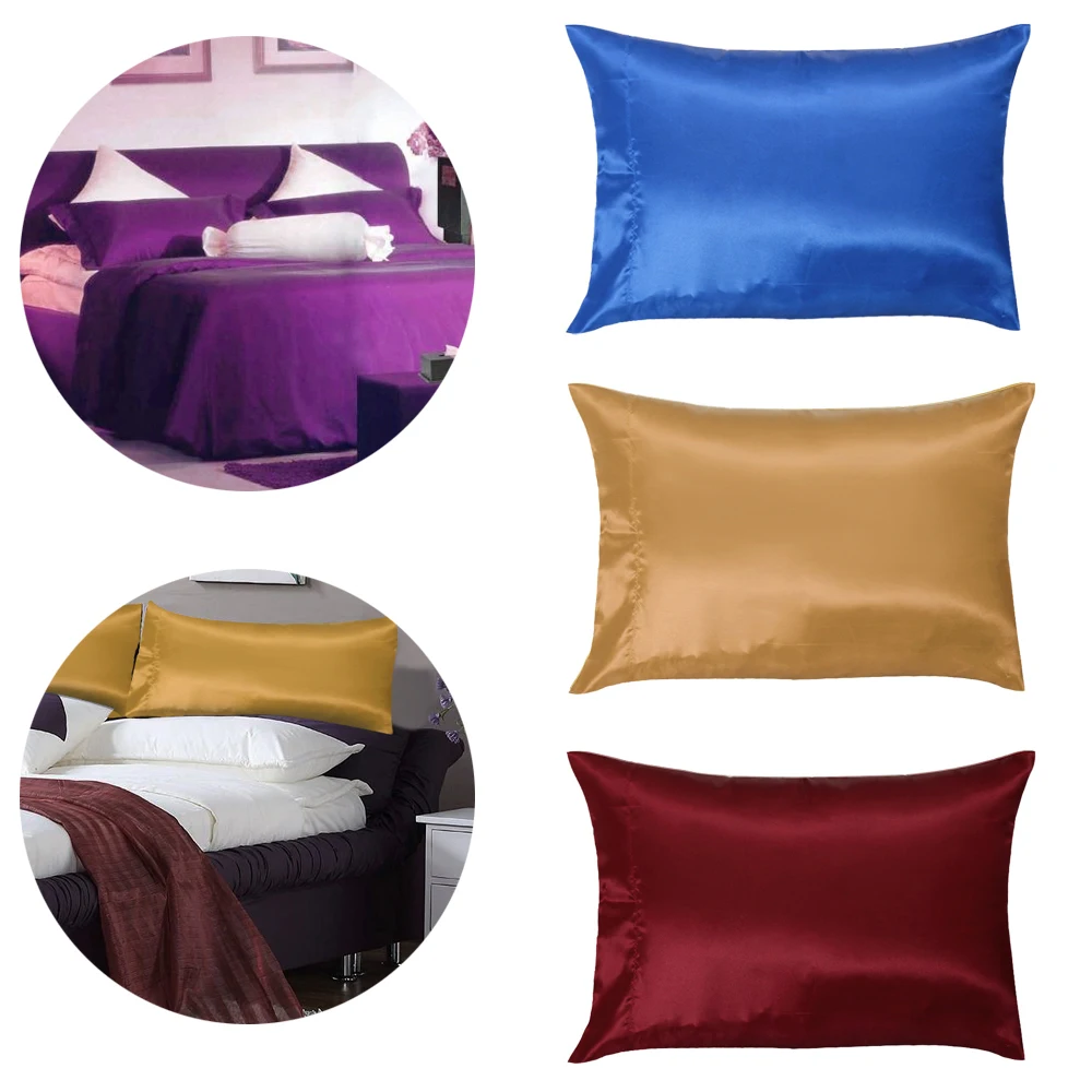 1 pc 50*76cm Solid Color Soft Pure Mulberry Silk Pillow Case Washable Colorful Pillowcase Cover Housewife Queen Standard
1 pc 50*76cm Solid Color Soft Pure Mulberry Silk Pillow Case Washable Colorful Pillowcase Cover Housewife Queen Standard