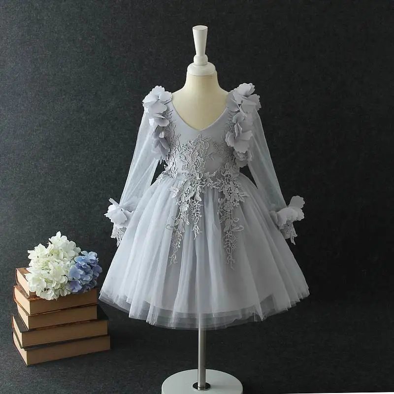 Boutique Girls Dresses for Party and Wedding Formal Evening Petal Sleeve Lace Embroidery Tutu Birthday Dress E068
Boutique Girls Dresses for Party and Wedding Formal Evening Petal Sleeve Lace Embroidery Tutu Birthday Dress E068