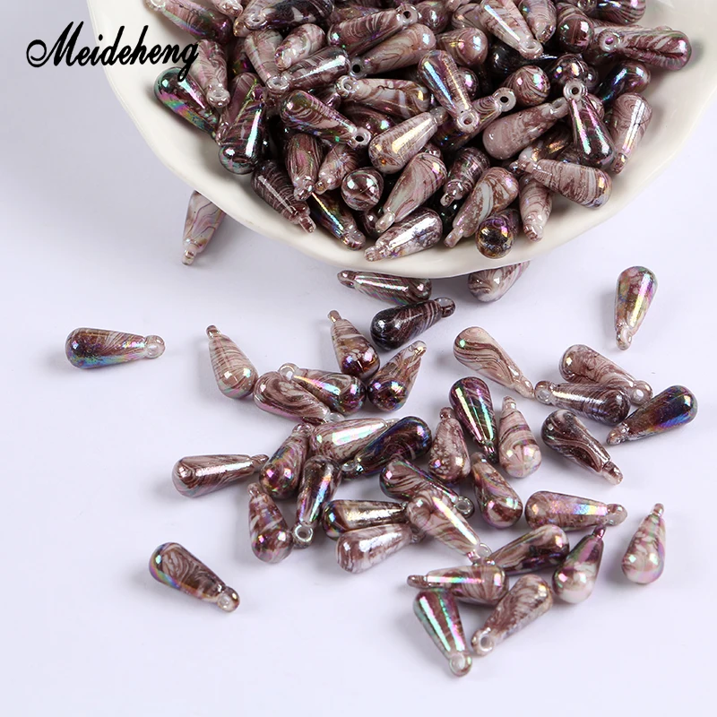 Acrylic Water Drop Beads Wood Grain Costume Jewelry Beads For Needlework DIY Handmade Craft Pendants Jewelry Making Gifts Design
Acrylic Water Drop Beads Wood Grain Costume Jewelry Beads For Needlework DIY Handmade Craft Pendants Jewelry Making Gifts Design