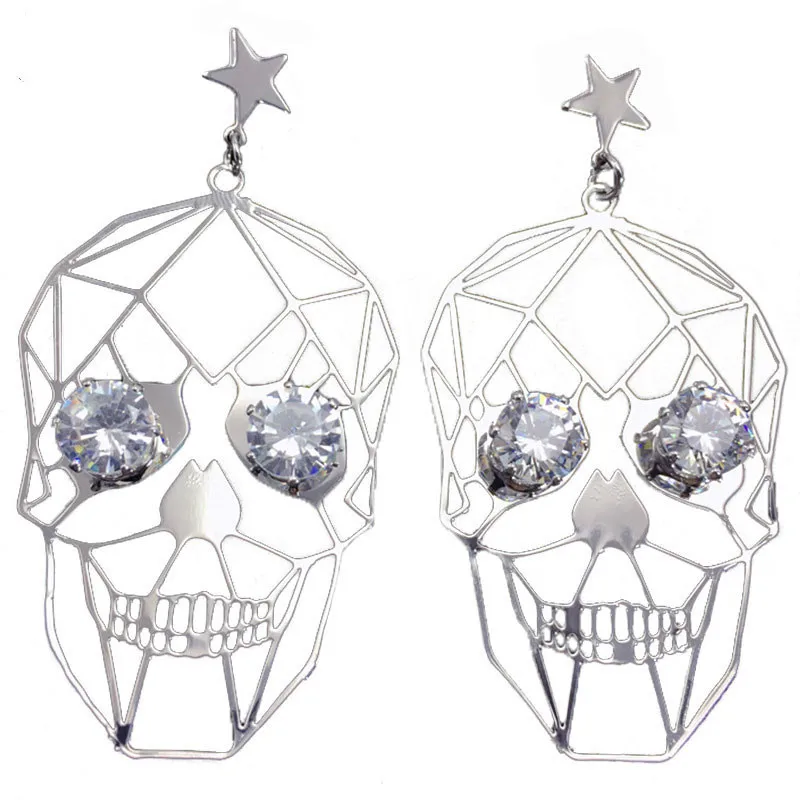 Punk Stijl Metallic Hollow Vrouwelijke Schedel Gezicht Crystal Eyes Earring Gothic Sterren Oorbellen Sieraden Dropshipping
Punk Stijl Metallic Hollow Vrouwelijke Schedel Gezicht Crystal Eyes Earring Gothic Sterren Oorbellen Sieraden Dropshipping