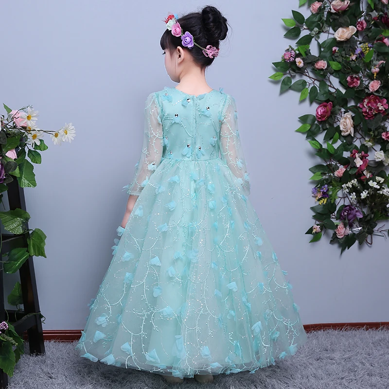 2021Spring Autumn Elegant New Children Girls Appliques Florals Long Sleeves Birthday Evening Party Princess Ceremony Lace Dress
2021Spring Autumn Elegant New Children Girls Appliques Florals Long Sleeves Birthday Evening Party Princess Ceremony Lace Dress