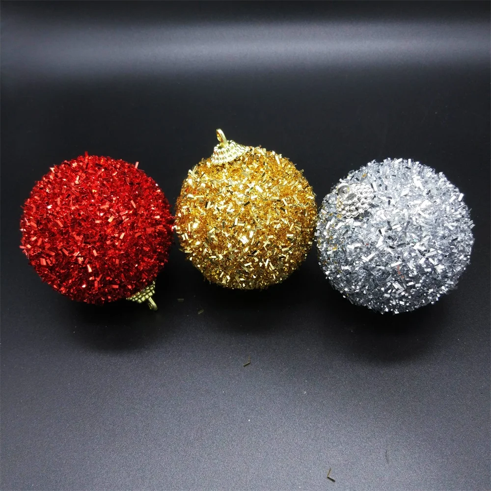 3pcs Christmas Ball Ornaments 6.5m mini V Glitter Ball Christmas Tree Decoration Xmas Party Favor And Gift 8D
3pcs Christmas Ball Ornaments 6.5m mini V Glitter Ball Christmas Tree Decoration Xmas Party Favor And Gift 8D