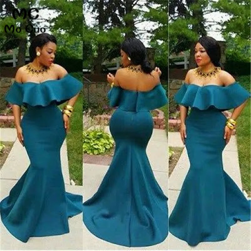 Ready Ship 2019 Teal Wedding party Dress Mermaid Bridesmaid dresses Ruffles Off Shoulder Evening Dresses Bridesmaid dress
Ready Ship 2019 Teal Wedding party Dress Mermaid Bridesmaid dresses Ruffles Off Shoulder Evening Dresses Bridesmaid dress