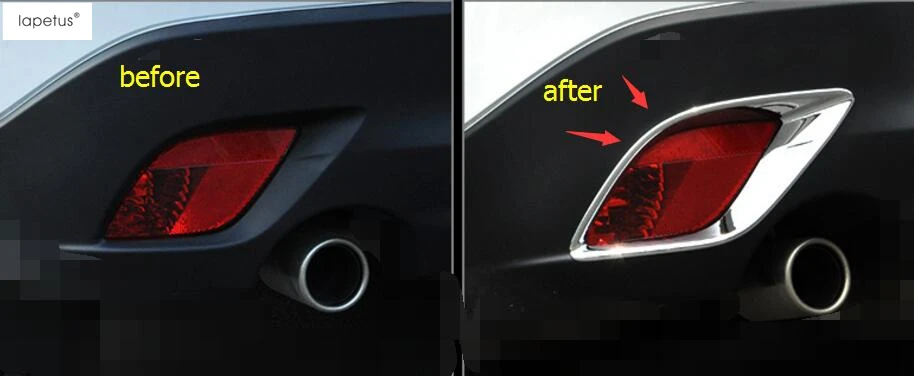 Lapetus Accessories Rear Behind Tail Fog Lights Lamp Molding Cover Kit Trim 2 Pcs / Set For Mazda CX-5 CX5 2013 - 2016
Lapetus Accessories Rear Behind Tail Fog Lights Lamp Molding Cover Kit Trim 2 Pcs / Set For Mazda CX-5 CX5 2013 - 2016