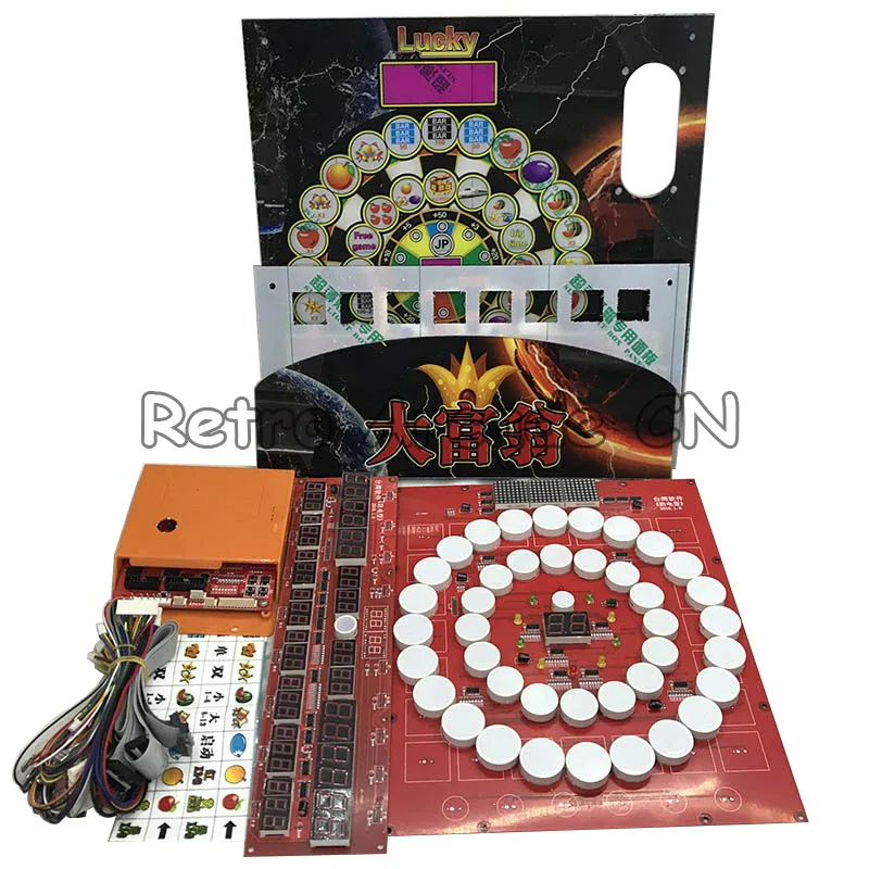 New Mario Game DIY kit with millionaire PCB motherboard and wires cable for Arcade Casino Slot Game Machine
New Mario Game DIY kit with millionaire PCB motherboard and wires cable for Arcade Casino Slot Game Machine