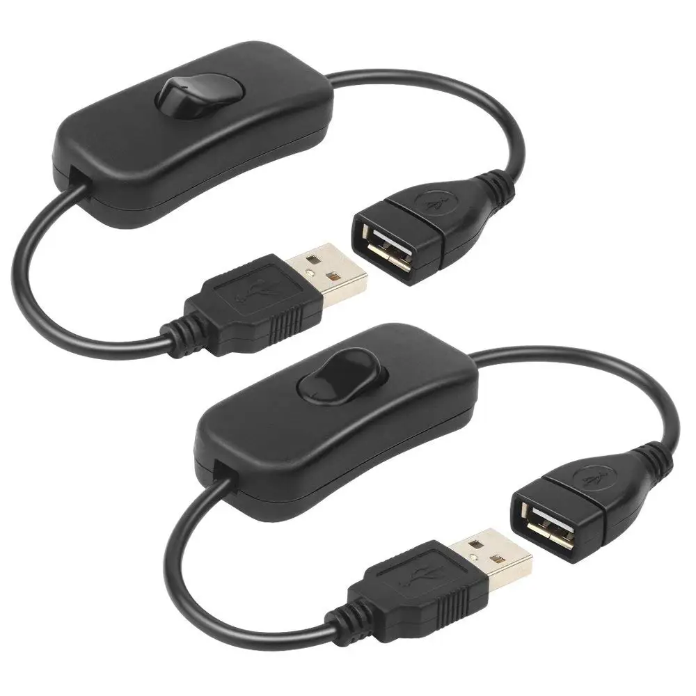 2 шт. usb кабель для мужчин и женщин с переключателем ВКЛ./ВЫКЛ. встроенный кулисный