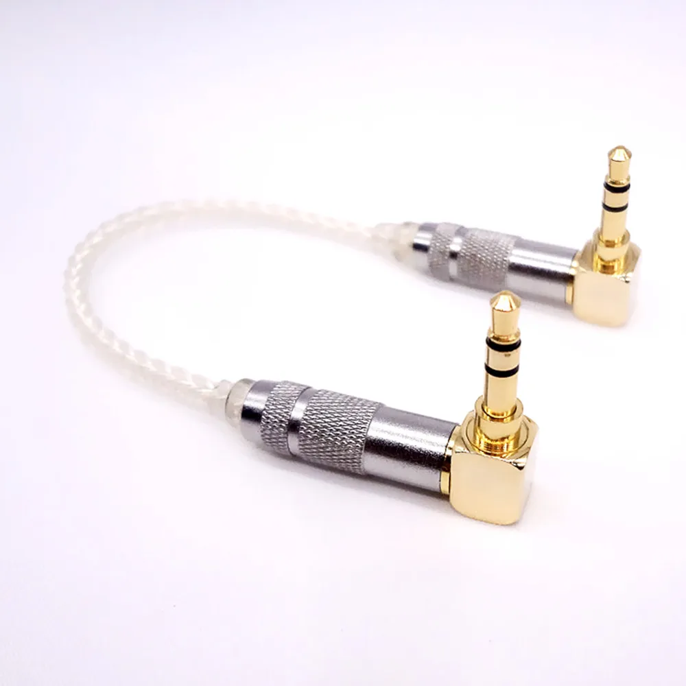 Brand FENGRU 10CM 3.5mm Male to 3.5mm Male Silver plated braided Stereo Audio Cable For Headphone Amplifier DAP DAC ipod MP3 New
Brand FENGRU 10CM 3.5mm Male to 3.5mm Male Silver plated braided Stereo Audio Cable For Headphone Amplifier DAP DAC ipod MP3 New
