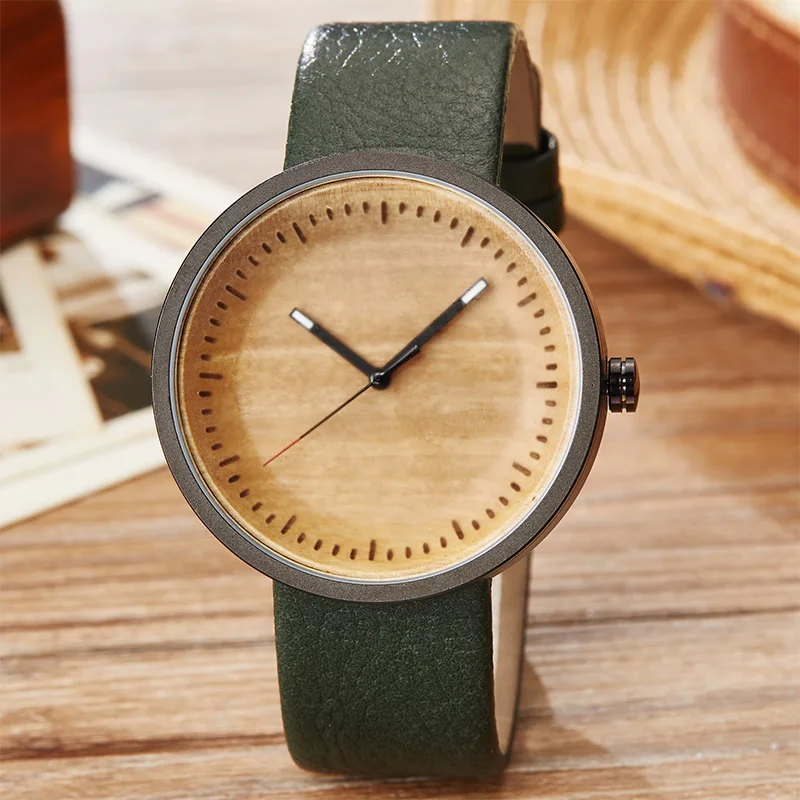 2020 New Natural Wood Dial Wrist Watch Men Women Unisex Quartz Minimalist Fashion Quartz Watch Genuine Leather Strap Best Gift
2020 New Natural Wood Dial Wrist Watch Men Women Unisex Quartz Minimalist Fashion Quartz Watch Genuine Leather Strap Best Gift