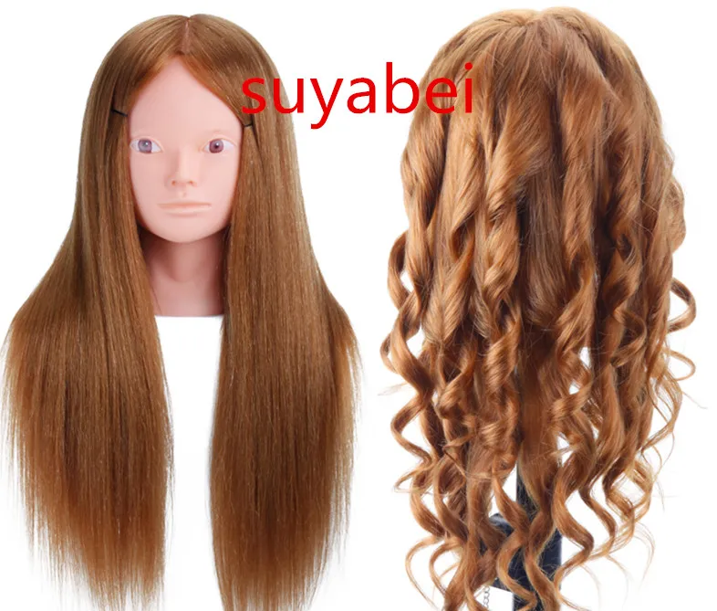 About 60cm hair length 95% natural human hair mannequin head mannequin head hair hair styling doll head
About 60cm hair length 95% natural human hair mannequin head mannequin head hair hair styling doll head