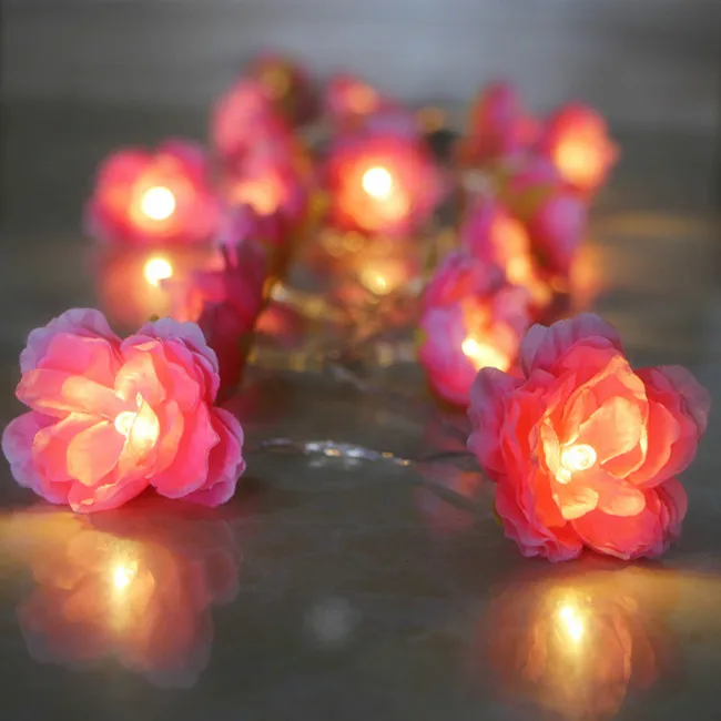 20 LED Diy handmade flower string lighting small silk flower lantern string light decoration led battery outdoor
20 LED Diy handmade flower string lighting small silk flower lantern string light decoration led battery outdoor