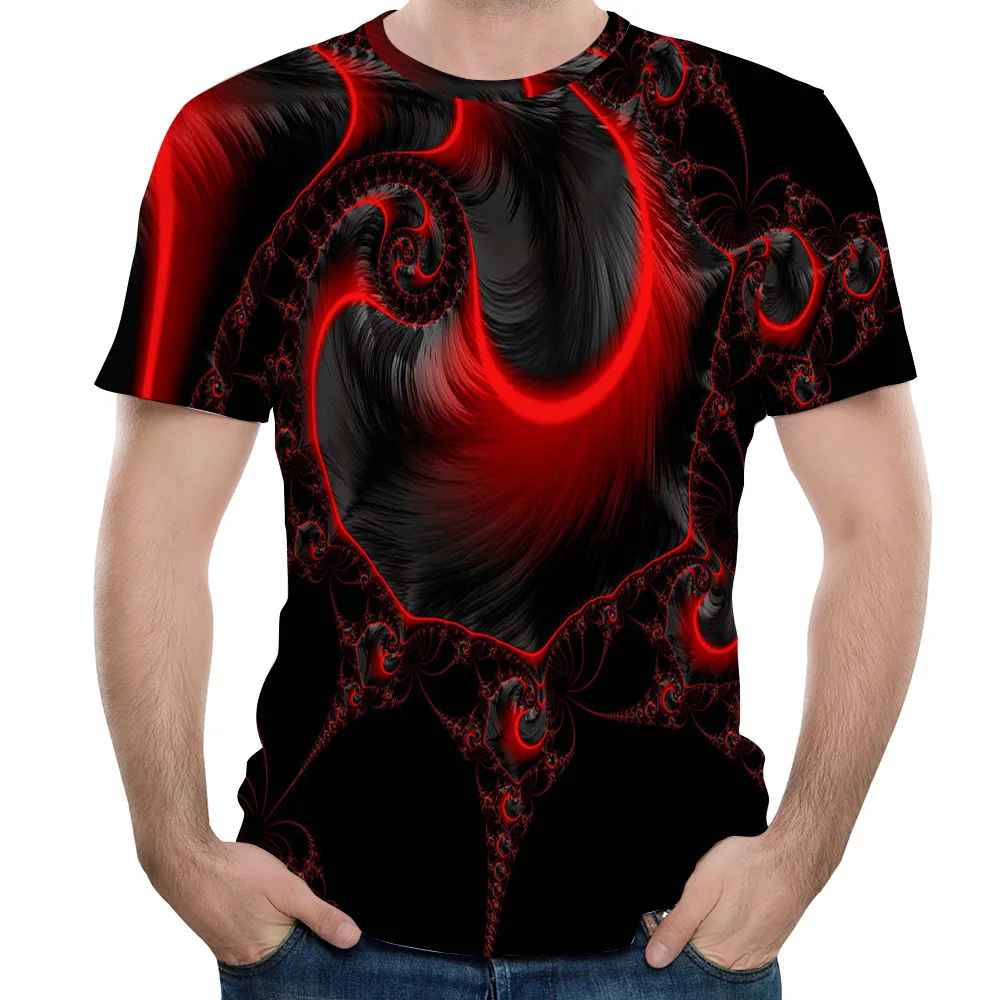 2019 Summer Women's O-Neck Short-Sleeved Cotton T-Shirt 3D Abstract Spiral Art Printing Tee B Men Cotton Stereoscopic T-shirts
2019 Summer Women's O-Neck Short-Sleeved Cotton T-Shirt 3D Abstract Spiral Art Printing Tee B Men Cotton Stereoscopic T-shirts