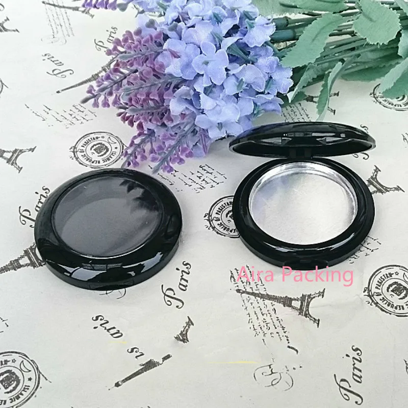 50pcs/lot Top Grade DIY Eyeshadow Powder Compact, Black Roung High-end Cosmetic Packing Box, Lip Rouge Refillable Container
50pcs/lot Top Grade DIY Eyeshadow Powder Compact, Black Roung High-end Cosmetic Packing Box, Lip Rouge Refillable Container