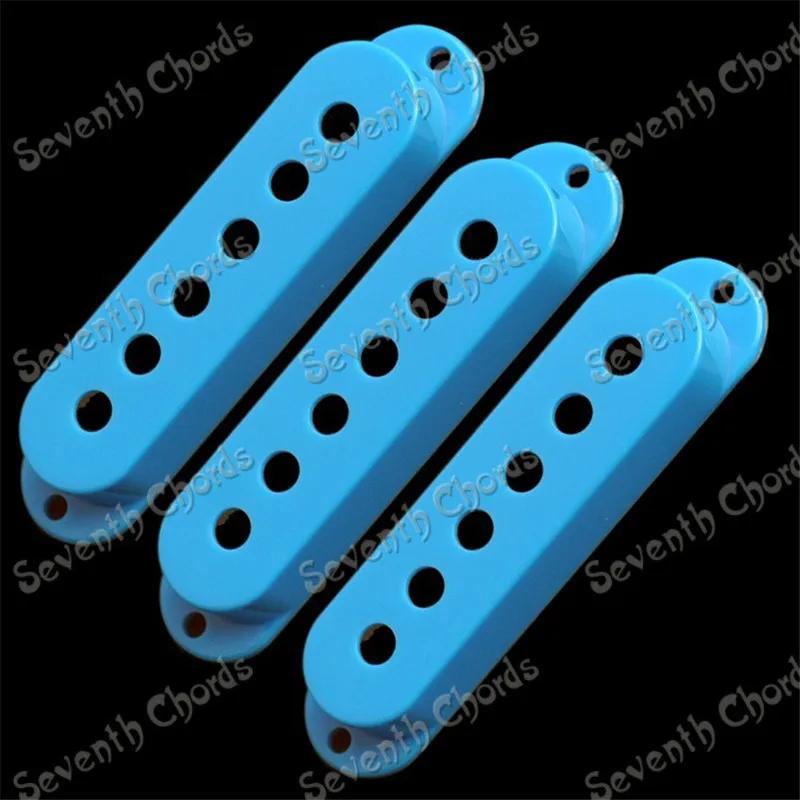 3 Pcs Light blue Electric Guitar Single Coil Pickup Covers Lid Shell Top guitar accessories
3 Pcs Light blue Electric Guitar Single Coil Pickup Covers Lid Shell Top guitar accessories