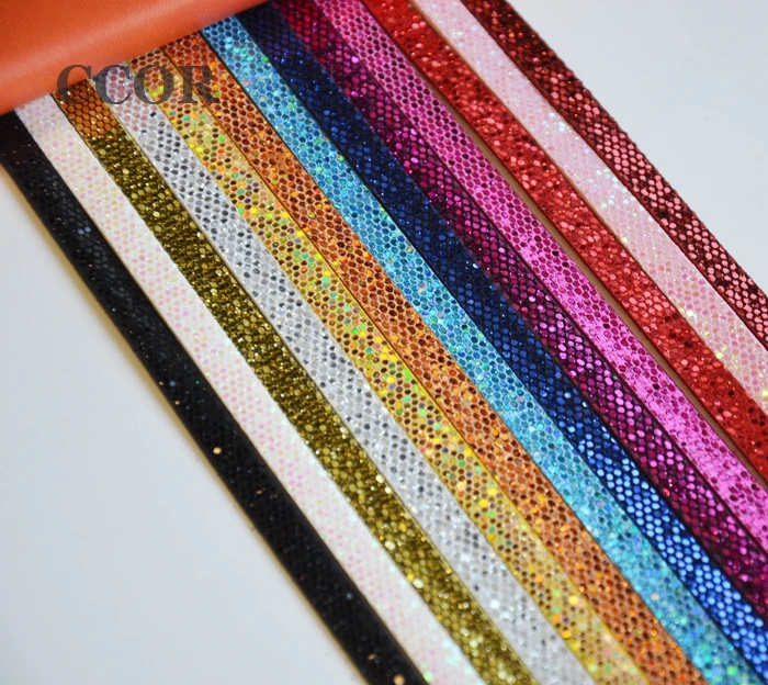 50PCS 1m(Length)*8mm(Width) Long Belts Sequins PU Leather Bracelets Fit 8mm Slide Charms Slide Letters DIY Accessories
50PCS 1m(Length)*8mm(Width) Long Belts Sequins PU Leather Bracelets Fit 8mm Slide Charms Slide Letters DIY Accessories