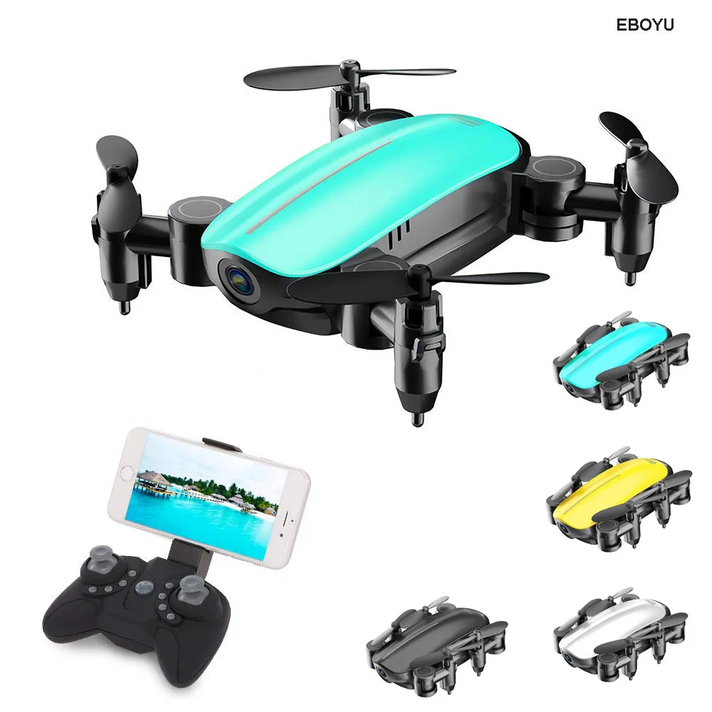 EBOYU RS535 RC Drone w/ 480P Camera Gesture Photography WiFi FPV Drone Altitude Hold Headless Mode RC Foldable Quadcopter Drone
EBOYU RS535 RC Drone w/ 480P Camera Gesture Photography WiFi FPV Drone Altitude Hold Headless Mode RC Foldable Quadcopter Drone