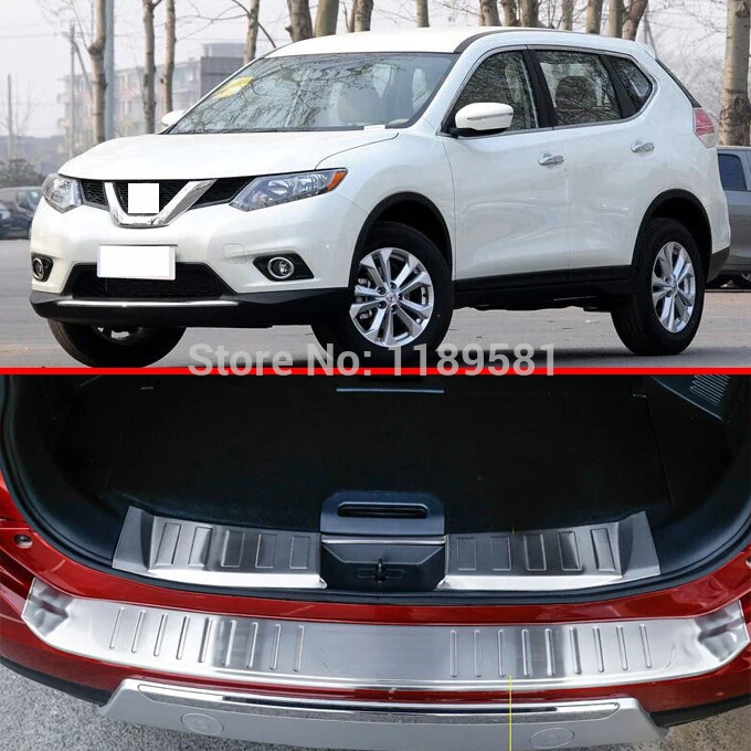 For Nissan X-Trail Rogue 2014 2015 2016 Stainless Steel Inside & Outside Rear Bumper Sill Protector Trim
For Nissan X-Trail Rogue 2014 2015 2016 Stainless Steel Inside & Outside Rear Bumper Sill Protector Trim