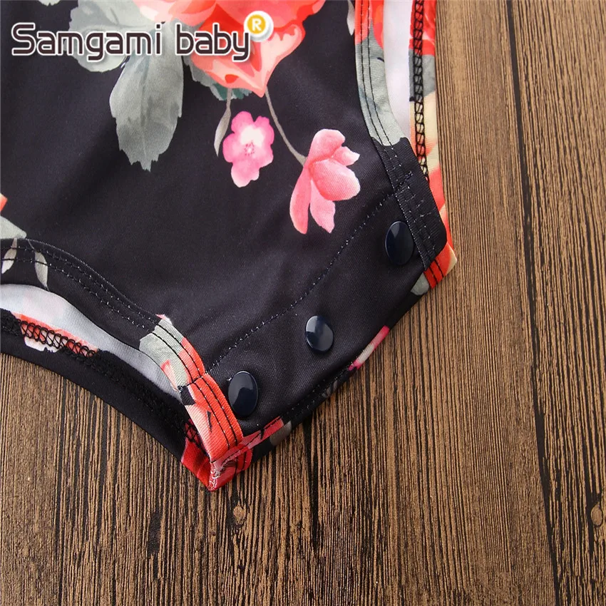 SAMGAMI BABY Toddler Girls Summer Clothing Floral Print Short Sleeve Newborn Infant Jumpsuits Baby Cotton Romper Sunsuit 0-24M
SAMGAMI BABY Toddler Girls Summer Clothing Floral Print Short Sleeve Newborn Infant Jumpsuits Baby Cotton Romper Sunsuit 0-24M