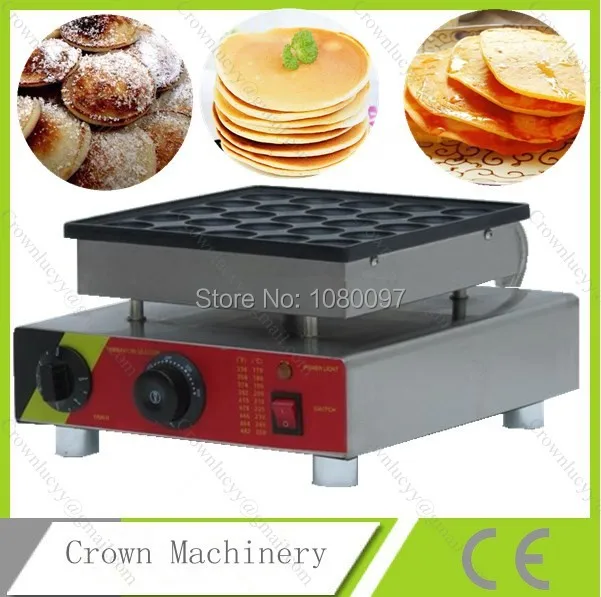Автоматический Poffertjes гриль для продажи 25 шт. Электрический голландский мини