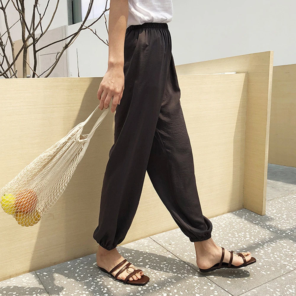 Jocoo Jolee 2019 New Solid Lantern Pants Casual Elastic Waist Cotton Linen Loose Pants Harajuku Ankle-Length Harem Pants Capris
Jocoo Jolee 2019 New Solid Lantern Pants Casual Elastic Waist Cotton Linen Loose Pants Harajuku Ankle-Length Harem Pants Capris