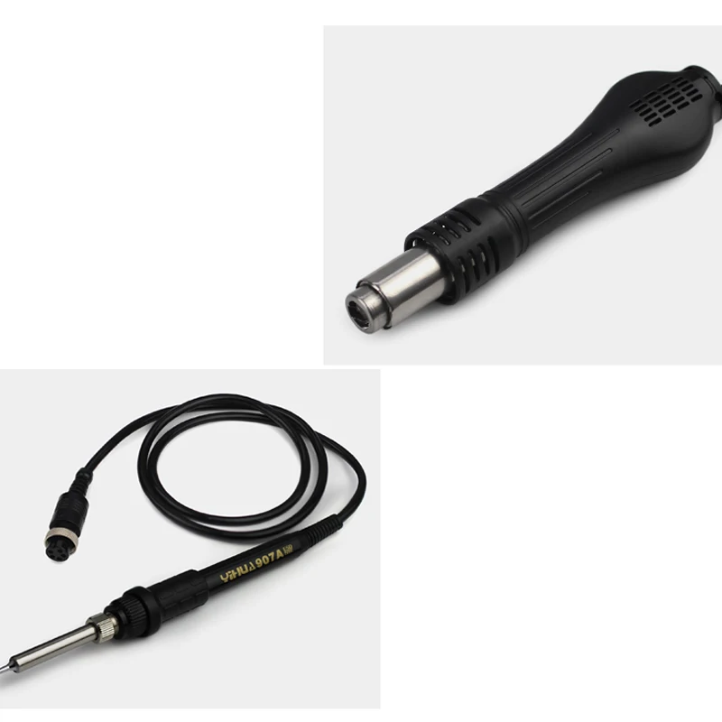 YIHUA 898D SMD Soldering station rework machine with hot air gun solder iron 2 in 1
YIHUA 898D SMD Soldering station rework machine with hot air gun solder iron 2 in 1