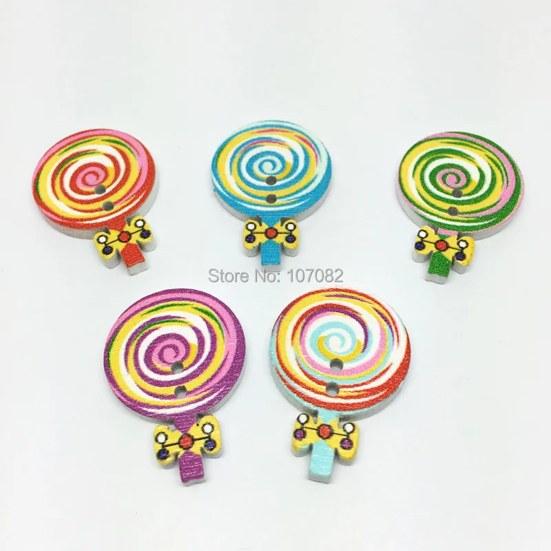 1000pcs Wooden Assorted Lollipop Buttons 19x28mm Spiral Pattern Sewing Accessories Scrapbooking Embellishments Crats Button
1000pcs Wooden Assorted Lollipop Buttons 19x28mm Spiral Pattern Sewing Accessories Scrapbooking Embellishments Crats Button